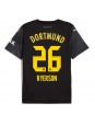 Moške Nogometnih dresov Borussia Dortmund Julian Ryerson #26 Gostujoči 2024-25 Kratki rokavi